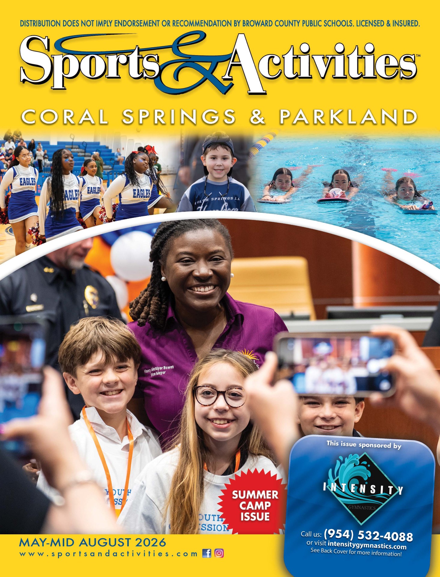 Sports & Activities Coral Springs & Parkland magazine cover
