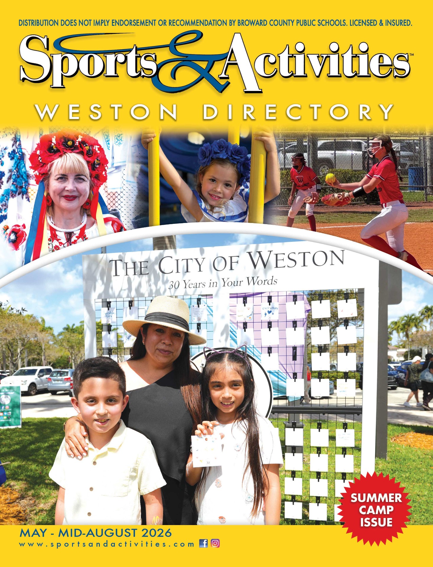 Sports & Activities Weston magazine cover