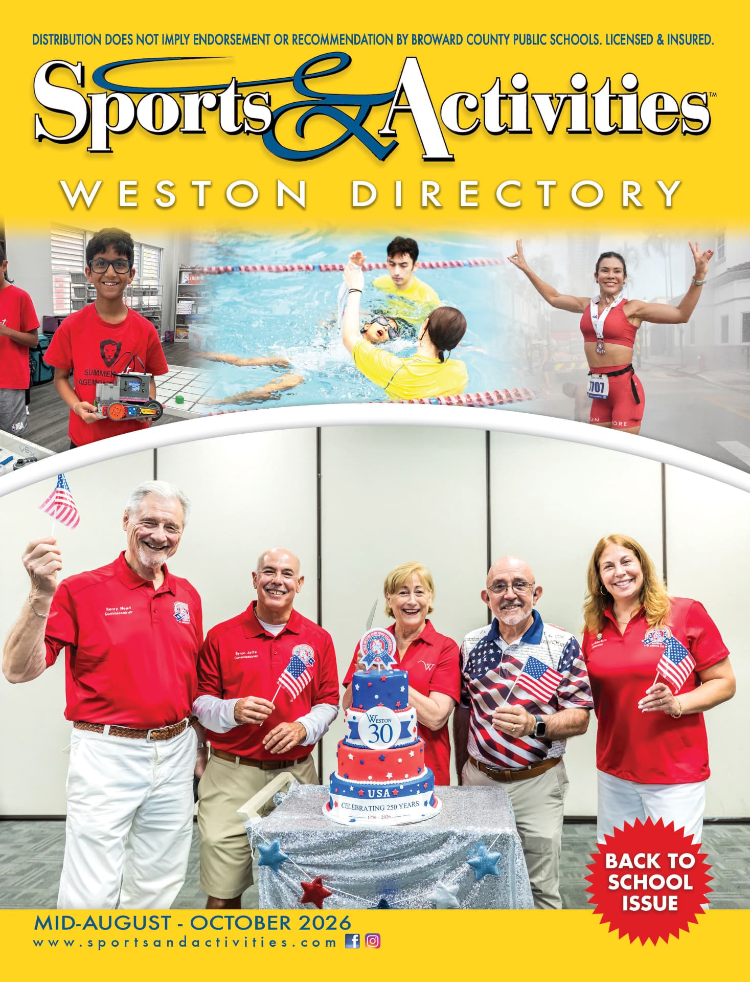 Sports & Activities Weston magazine cover